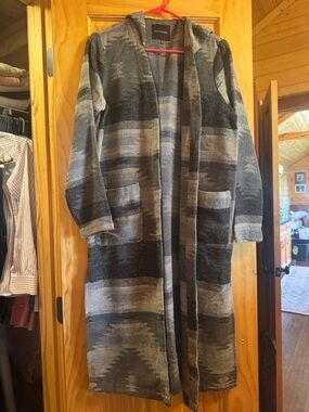 Cotton On Hooded Open Cardigan - Gray